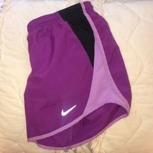 Nike track shorts